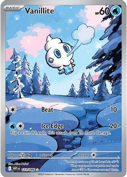[SV10d][WHT-111/086](GR) Vanillite (Holo)