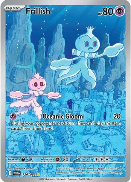 [SV10d][WHT-126/086](GR) Frillish (Holo)