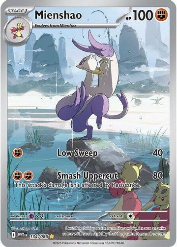 [SV10d][WHT-134/086](GR) Mienshao (Holo)