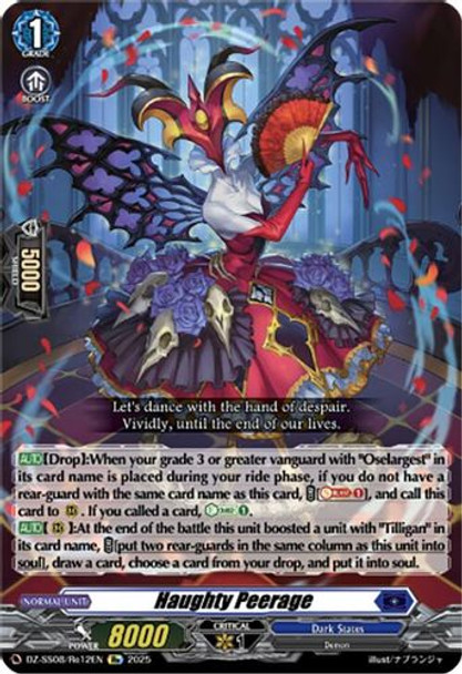 [DZ-SS08/Re12EN](RE) Haughty Peerage (RE)