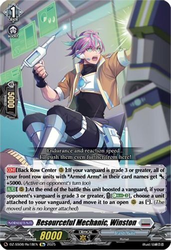 [DZ-SS08/Re18EN](RE) Resourceful Mechanic, Winston (RE)