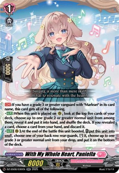 [DZ-SS08/030EN](RR) With My Whole Heart, Paniella