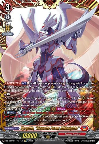 [DZ-SS08/FFR01EN](FFR) Vyrgilla, "Rewrite Form: Alfknights" (FFR)