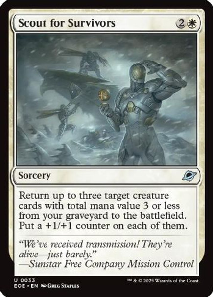 [EOE-0033](U) Scout for Survivors