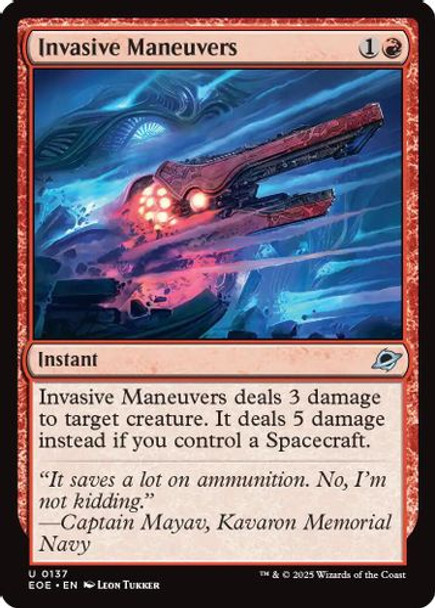 [EOE-0137](U) Invasive Maneuvers