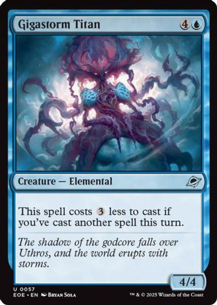 [EOE-0057](U) Gigastorm Titan (Foil)