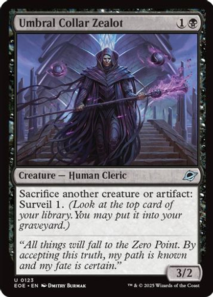 [EOE-0123](U) Umbral Collar Zealot (Foil)