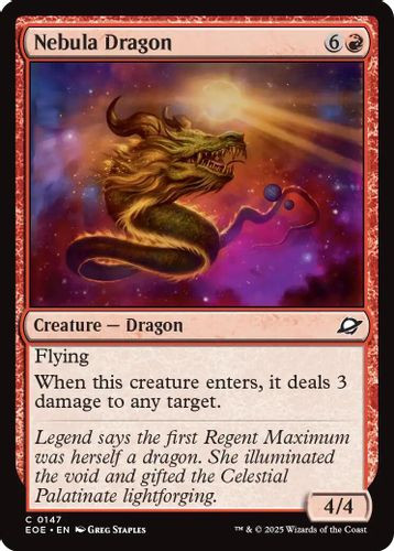 [EOE-0147](C) Nebula Dragon (Foil)