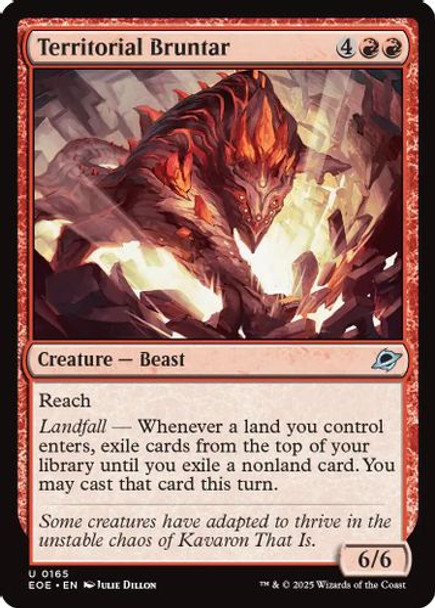 [EOE-0165](U) Territorial Bruntar (Foil)