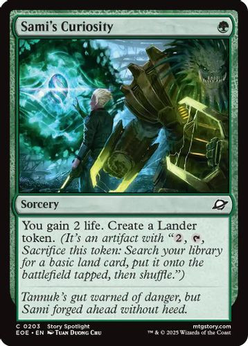 [EOE-0203](C) Sami's Curiosity (Foil)