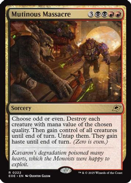 [EOE-0222](R) Mutinous Massacre