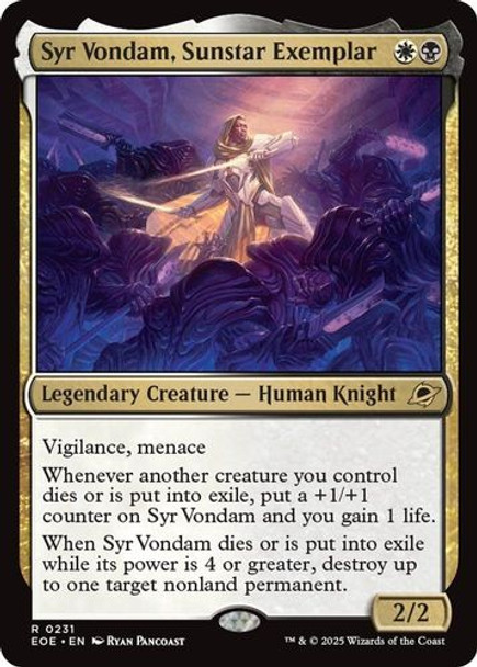 [EOE-0231](R) Syr Vondam, Sunstar Exemplar