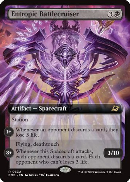 [EOE-0332](R) Entropic Battlecruiser (Extended Art)