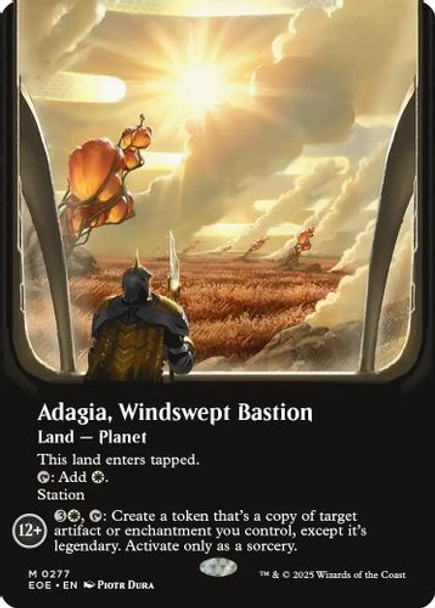 [EOE-0277](M) Adagia, Windswept Bastion (Borderless)