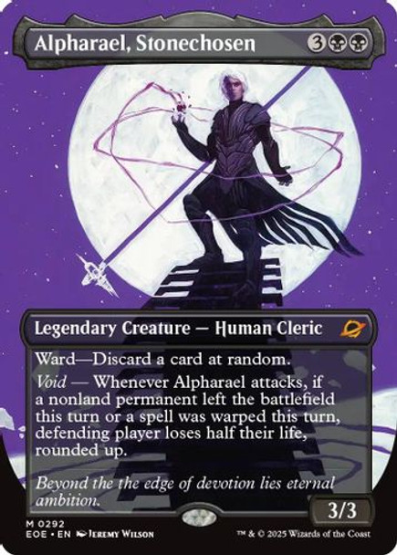 [EOE-0292](M) Alpharael, Stonechosen (Borderless)