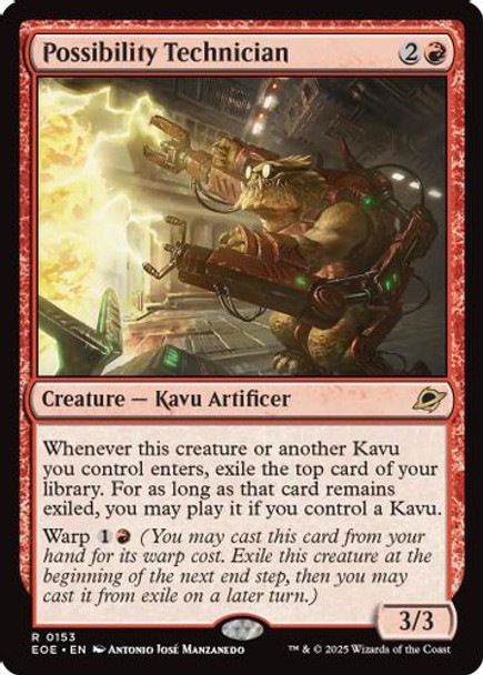 [EOE-0153](R) Possibility Technician (Foil)