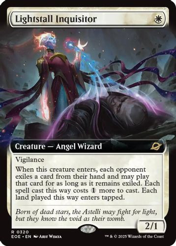 [EOE-0320](R) Lightstall Inquisitor (Extended Art) (Foil)
