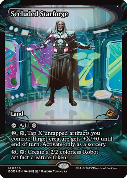 [EOE-0366](M) Secluded Starforge (Showcase) (Foil)