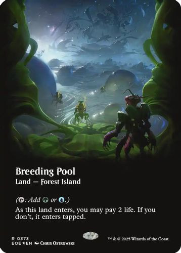 [EOE-0373](R) Breeding Pool (Borderless) (Galaxy Foil)