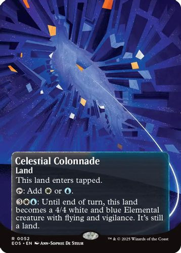 [EOS-0052](R) Celestial Colonnade (Borderless)