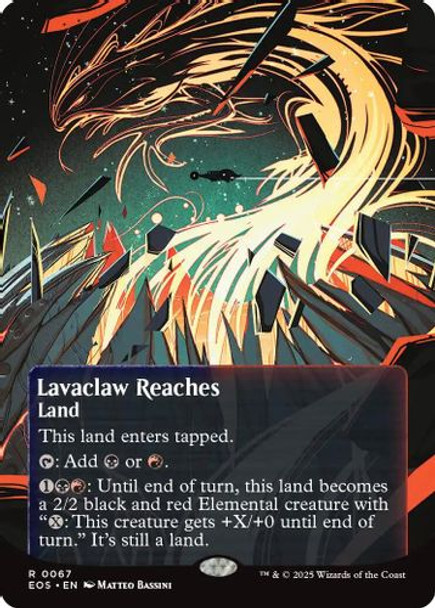 [EOS-0067](R) Lavaclaw Reaches (Borderless)