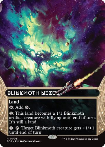 [EOS-0003](R) Blinkmoth Nexus (Borderless) (Foil)