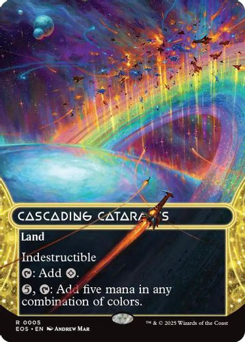 [EOS-0005](R) Cascading Cataracts (Borderless) (Foil)