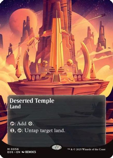 [EOS-0056](M) Deserted Temple (Borderless) (Foil)