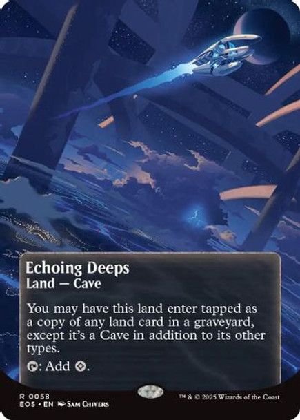 [EOS-0058](R) Echoing Deeps (Borderless) (Foil)