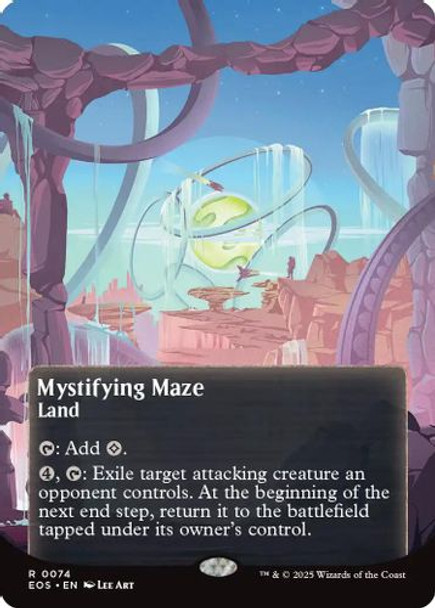 [EOS-0074](R) Mystifying Maze (Borderless) (Foil)