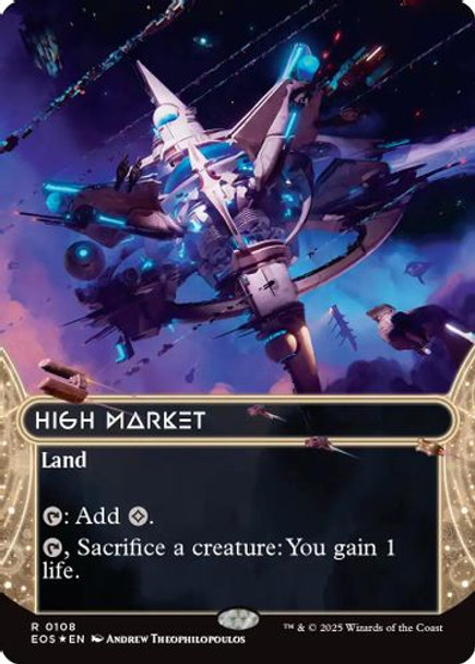 [EOS-0108](R) High Market (Borderless) (Galaxy Foil)