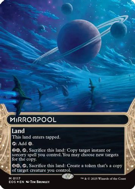 [EOS-0117](M) Mirrorpool (Borderless) (Galaxy Foil)