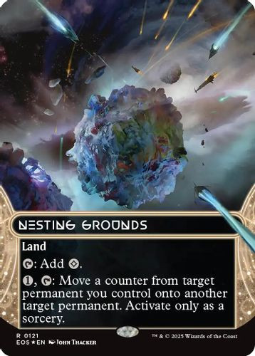 [EOS-0121](R) Nesting Grounds (Borderless) (Galaxy Foil)