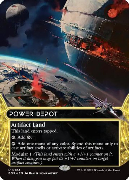 [EOS-0124](R) Power Depot (Borderless) (Galaxy Foil)