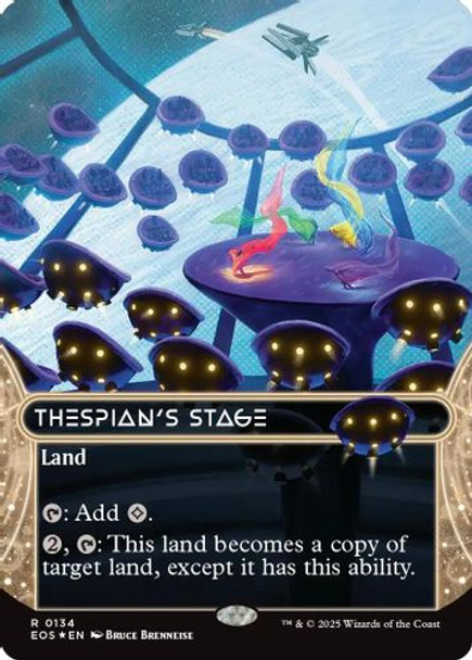 [EOS-0134](R) Thespian's Stage (Borderless) (Galaxy Foil)