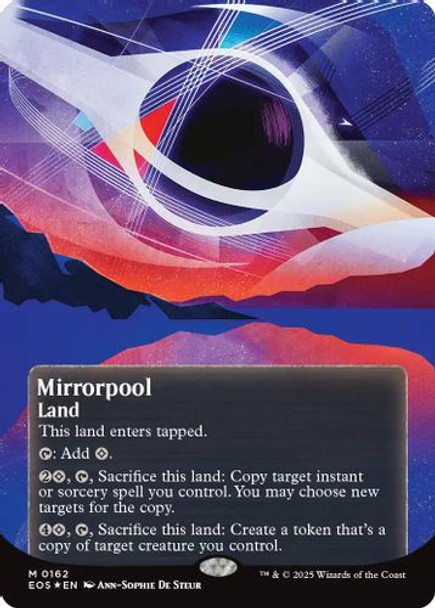 [EOS-0162](M) Mirrorpool (Borderless) (Galaxy Foil)