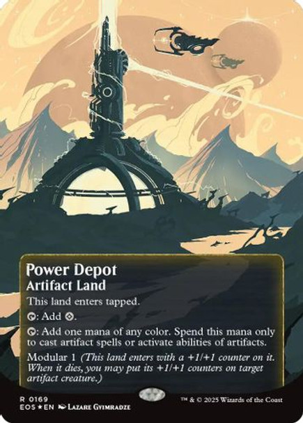[EOS-0169](R) Power Depot (Borderless) (Galaxy Foil)