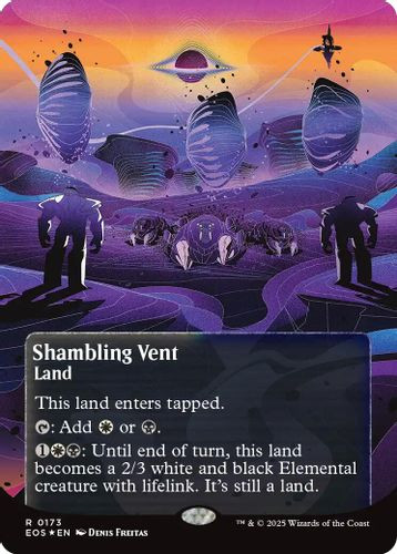 [EOS-0173](R) Shambling Vent (Borderless) (Galaxy Foil)