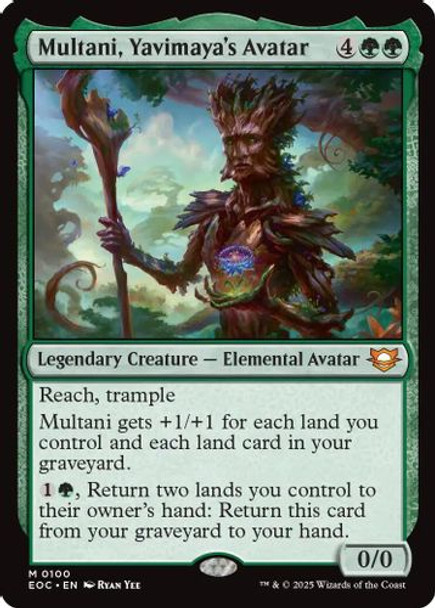 [EOC-0100](M) Multani, Yavimaya's Avatar