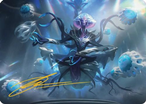 [EOEART-0008](S) Mm'menon, the Right Hand Art Card (Signature Art Card)