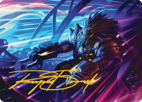 [EOEART-0019](S) Tannuk, Steadfast Second Art Card (Signature Art Card)