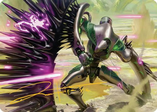 [EOEART-0023](S) Tapestry Warden Art Card (Signature Art Card)