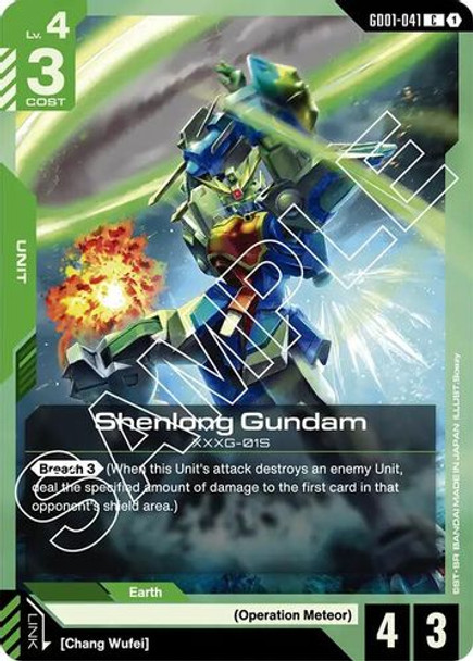 [GD01-041](C) Shenlong Gundam