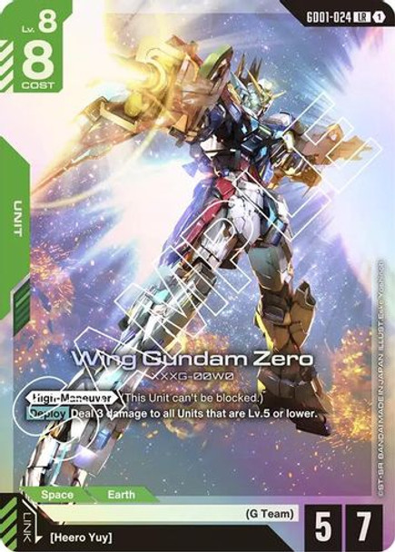 [GD01-024](LR) Wing Gundam Zero {Foil}