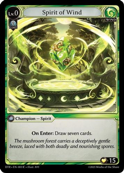 |GA07|<1st>[DTR-EN-003](C) Spirit of Wind