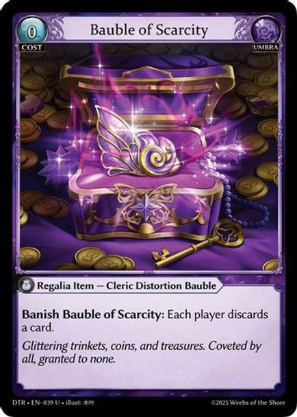 |GA07|<1st>[DTR-EN-039](U) Bauble of Scarcity