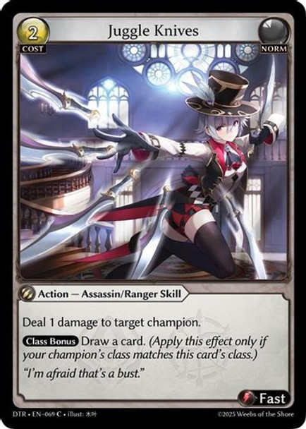 |GA07|<1st>[DTR-EN-069](C) Juggle Knives