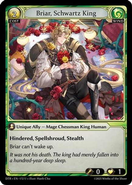 |GA07|<1st>[DTR-EN-172](U) Briar, Schwartz King