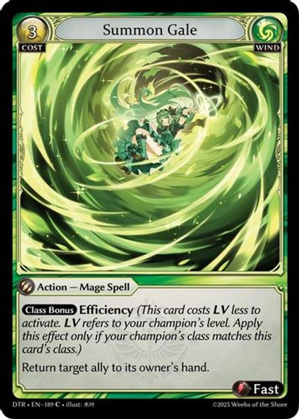 |GA07|<1st>[DTR-EN-189](C) Summon Gale