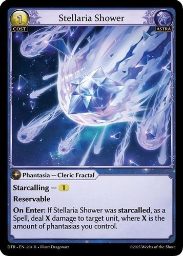 |GA07|<1st>[DTR-EN-204](R) Stellaria Shower